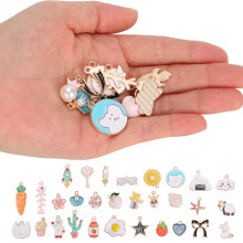 DIY Jewelry Accessories 30Pcs Alloy Pendants for Necklace Bracelet Earrings AU