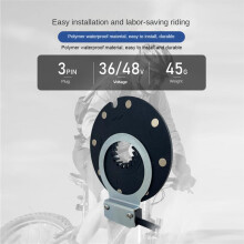 4X Elektryczny Czujnik Mocy Magnetycznej 36/48V Czujnik Wspomagania Pedału F-8C Magnesy Podwójne Czujniki Halla System PAS Części Ebike