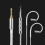 Earphone Replacement Cable Wire Earphone Cable 2P 0.78mm Plug Headphone Cable 4
