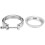 Αντικατάσταση για Borg Warner S200S300S257S366V Σφιγκτήρας ταινίας με φλάντζα από ανοξείδωτο 4
