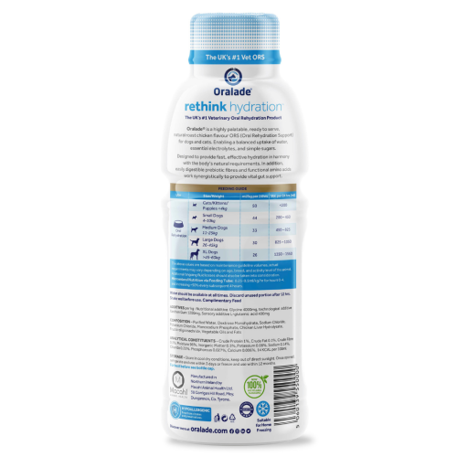 Oralade Gi Support 500ml 3 Pack (3 x Single Bottles) 1