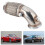Σωλήνας Y από ανοξείδωτο χάλυβα Turbo για κινητήρες Ford6.0L Flex Section Dual O2Bungs χαμηλού 5