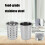 Spacious Metal Cutlery Container For Dishware-With Holes 3