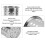 Spacious Metal Cutlery Container For Dishware-With Holes 6