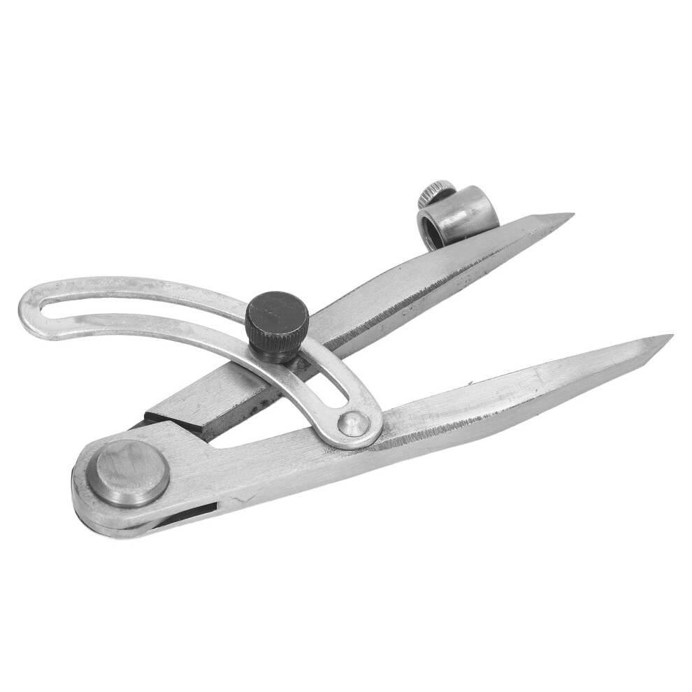 Woodworking Metal Compass Scriber Locking Wing Divider 125Mm With Pencil Holder 7901393650236