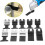 Efficient Cutting Oscillating Saw Blades Universal Compatible High Carbon Steel Quick Release Durable Multifunctional Universal Multi Tool Kit For 7