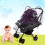 Stroller Rain Cover with Airflow 1