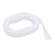 Baumwoll-Spitzenband 20 Yard Weißes Hohles Band für Nähen, Basteln & Geschenkverpackung