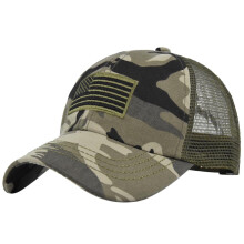 Cappellino da baseball per uomo e donna con coda di cavallo, ricamo a stella, mimetico, regolabile – Adatto a tutte le taglie di testa