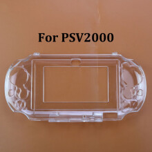 Custodia protettiva rigida in plastica trasparente per console PS Vita PSV PSP GO1000 2000 3000.