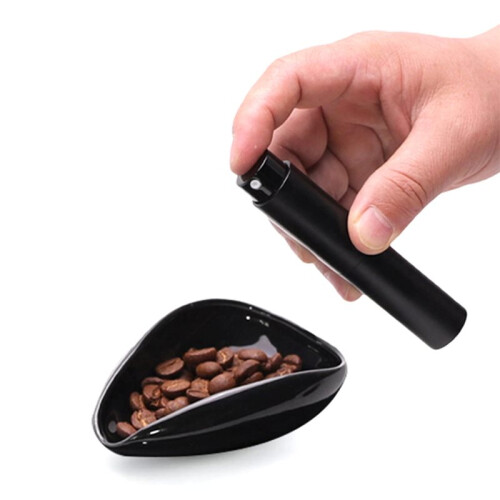 Kaffeebohnen-Dosierbecher- und Löffelset, Keramik-Dosiergefäß-Messtablett-Set für Kaffee oder Tee, Espresso-Zubehör 1