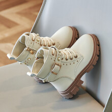 Children's Boots, Single Boots, British, Side Zipper Short Boots