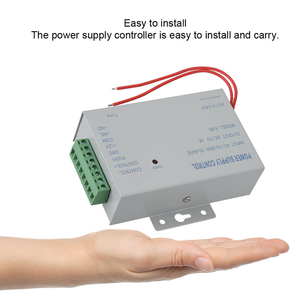 Access Control Power Supply 12V 3A 30W From Ac110v-240V Input For Doors 7661392633943