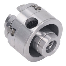 2.75in 4-Jaw Lathe Chuck, Alloy Steel, 1IN x 8TPI