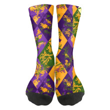 Willtoo Carnival Compression Socks Women Watercolor Polka