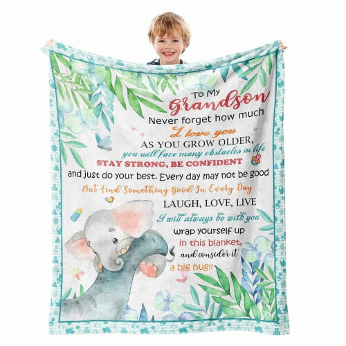 Plaid voor kleinzoon van grootouders, 50x60 inch