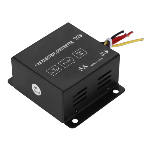 Μετατροπέας τροφοδοσίας 24V σε 12V με μειωτήρα τάσης Step Down με σταθερή τάση εξόδου 2