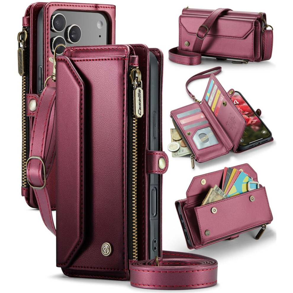 Caseme Leather Wallet Case For Iphone 17 Pro Max With Rfid 919886088432