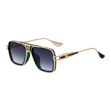 Lunettes de soleil polarisées pour homme ZS-98351P, monture carrée, style rétro
