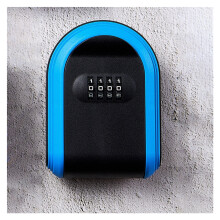 Key Safe Box Weatherproof Wall Mounted Key Lock Box 4 Digit Code Outdoor Key Security Storage Case,Multiple Options Available