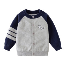 Trui voor peuters met cartoonprint, warm gebreid vest met lange mouwen