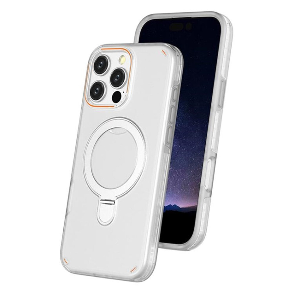 Iphone 15 Pro Max Case Â Magsafe Compatible, Dazzle 2-In-1 Magnetic Ring, Rotating Bracket, Shockproof Transparent Tpu 9009879199977