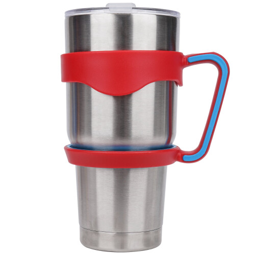 Λαβή ποτηριού συμβατή με YETI Rambler 30oz, Ποτήρι OZARK TRAIL, Φορητή αντιολισθητική λαβή για