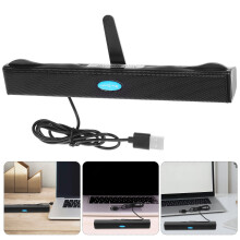 ETEREAUTY Back to School Soundbar Speaker voor computer en desktop, 1 stuk, 7,9 x 1,1 x 1,1 inch