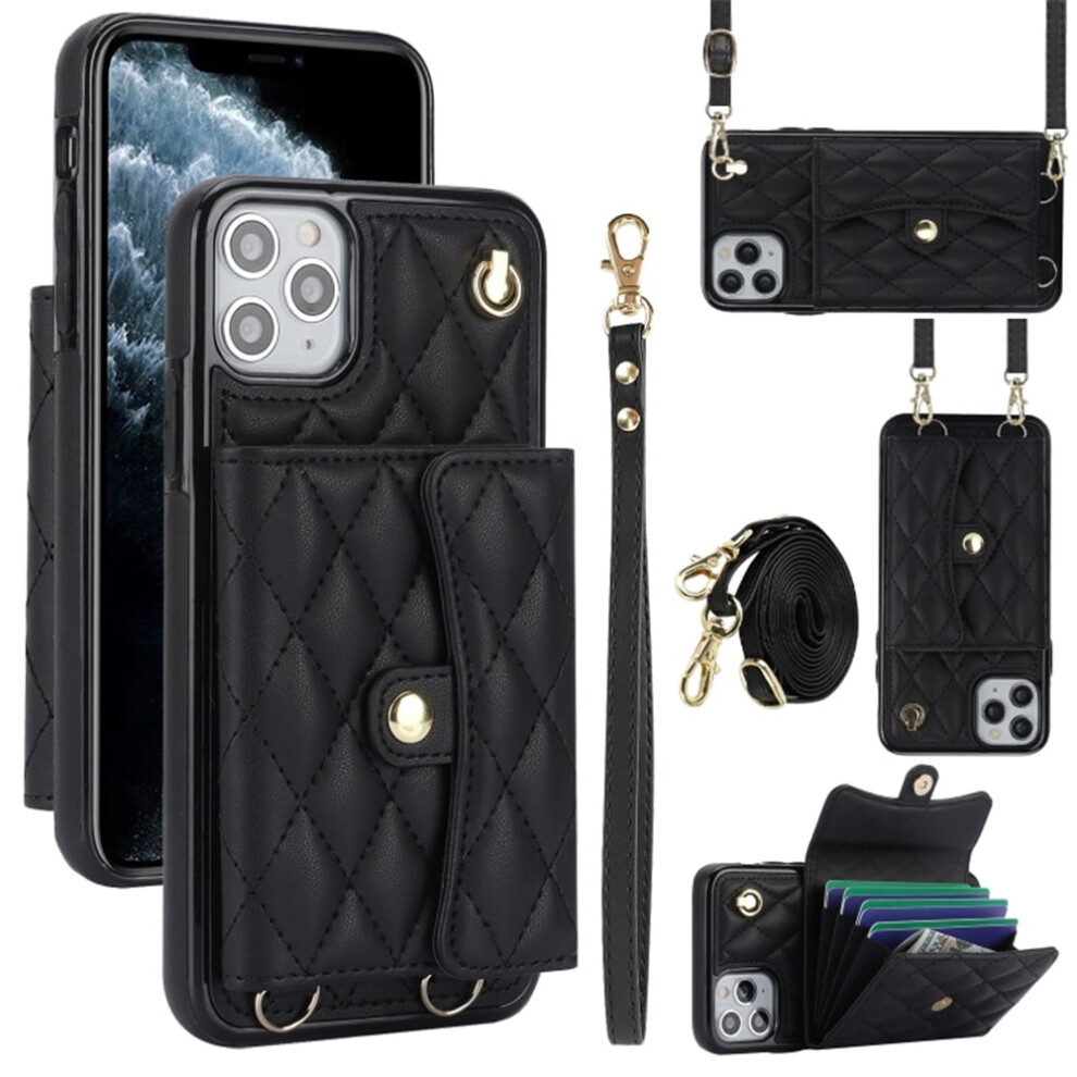 Rfid-Blocking Magnetic Flip Wallet Case For Iphone 11 Pro 919886089750