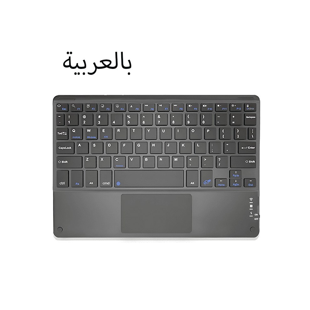 Trackpad Bluetooth Keyboard With Mouse For Ios Android Windows Wireless Keyboard For Tablet Phone Accessories For Compatible With Ipad Keyboard 9009879199892