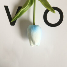 6 kunstmatige tulpen – Boeket voor thuis, kantoor of bruiloftsdecoratie – Geschikt als Moederdagcadeau