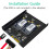 Διπλός MSATA SSD σε διπλό SATA3 Adapter Γρήγορη ταχύτητα ανάγνωσης με δυνατότητα plug and play 8