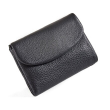 Unisex peňaženka Pebble Leather – kompaktný držiak na mince a karty, mäkká pravá koža, 11 farieb, prenosný cestovný organizér