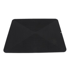 Tapis égouttoir et isolant thermique en silicone 40,5 x 50,5 cm – Antidérapant, facile à nettoyer, protection multi-usage pour plan de travail