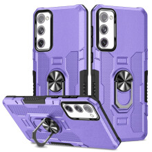 Rugged Defender Case for compatible with Samsung Galaxy S20 FE 2022/S20 FE 5G – Anti-Drop, Non-Slip, Ring Holder & Kickstand