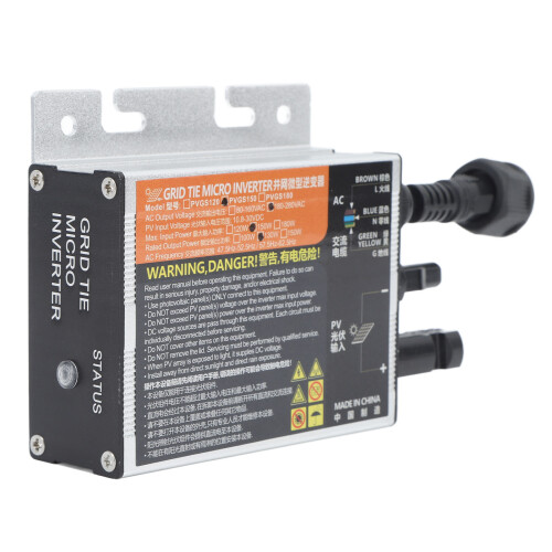 Home Use Solar Micro Inverter Environmental Efficiency DC To AC Conversion With Grid Tie Connectivity And Temperature Protection 1