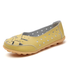 Willtoo Orthopedic Loafers Breathable Leather Women Mint
