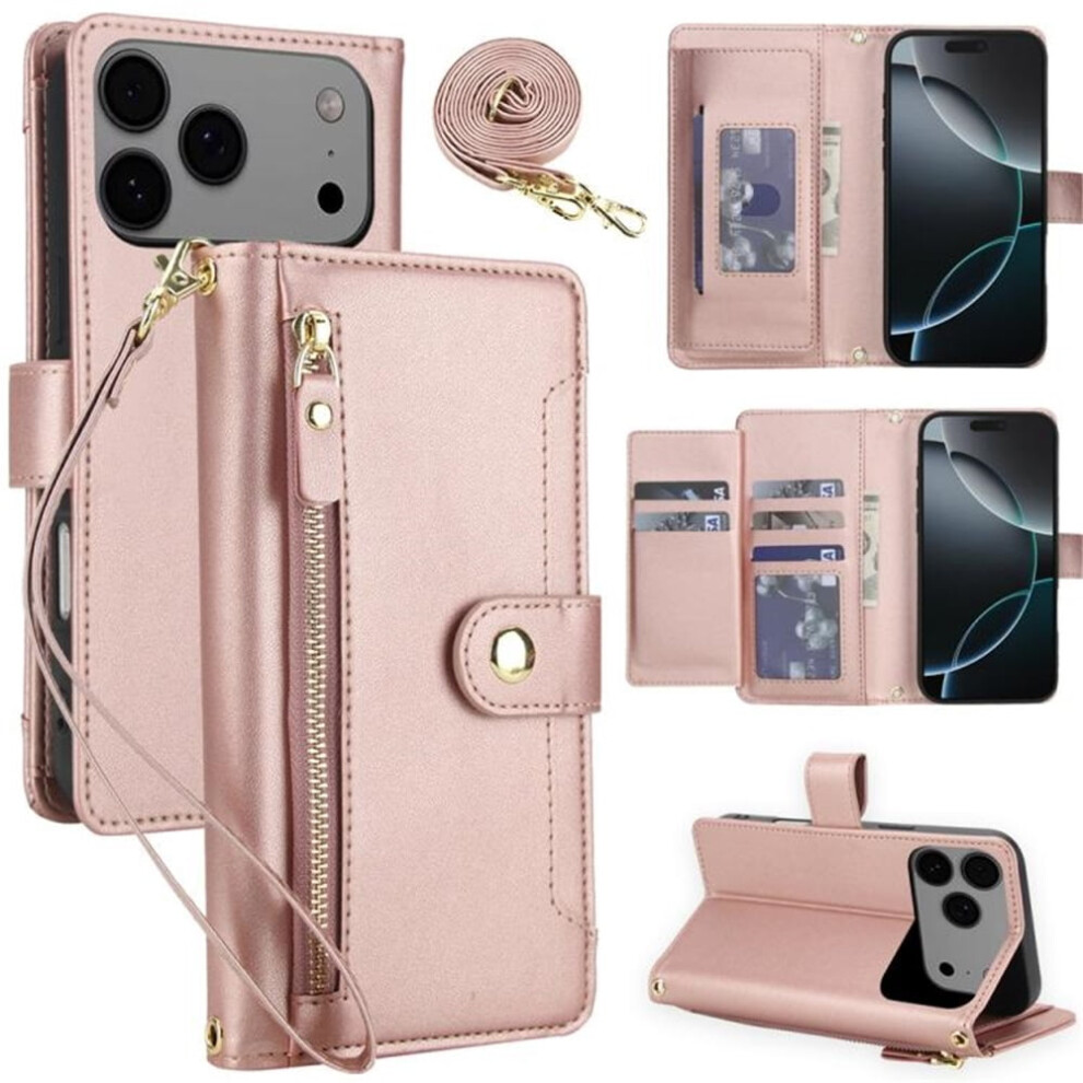 Rfid Blocking Wallet Case For Iphone 17 Pro Max 6.9 Inch 968604542190