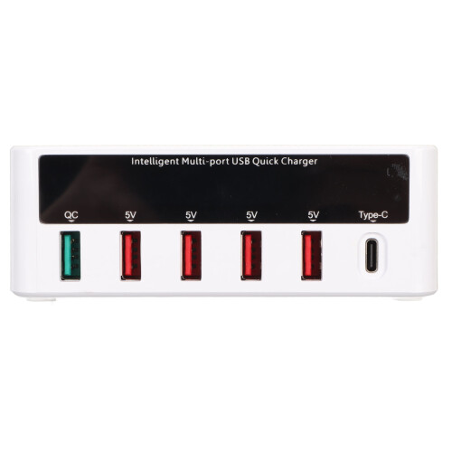 Πιστοποιημένος σταθμός φόρτισης USB για ασφάλεια και αξιοπιστία, προστασία από 1