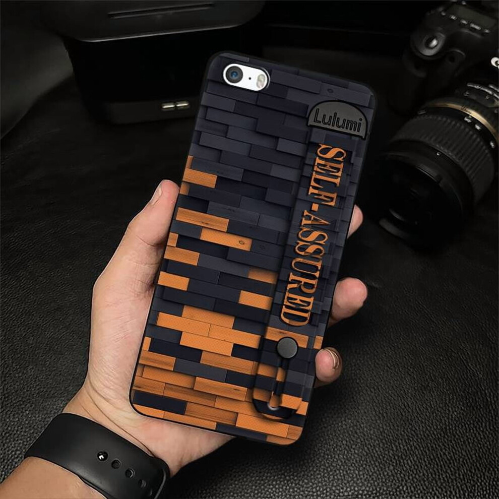 Phone Case Compatible With Iphone 5/5S/Se – Geometry Anti-Knock, Shockproof, Waterproof, Dirt-Resistant With Wristband 9482828639616