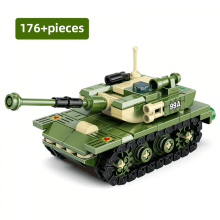 Tankbyggesett Ingeniørkjøretøyleketøy 176+ deler
