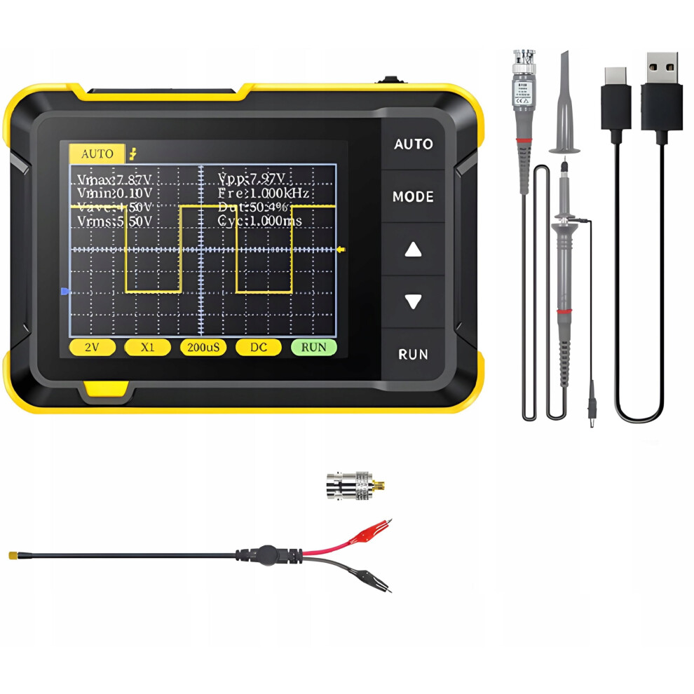 Fnirsi-Dso 152 Handheld Small Oscilloscope Portable Digital Oscilloscope Beginner Teaching Maintenance 9773935336698