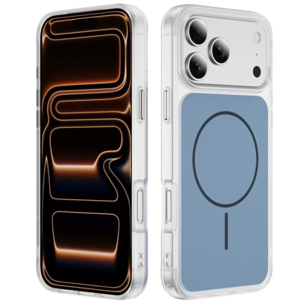 Iphone 17 Pro Max Slim Translucent Shockproof Case Blue 968604575112