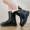 Warme Kinder-Schneestiefel aus Samt, mittelhoch 1