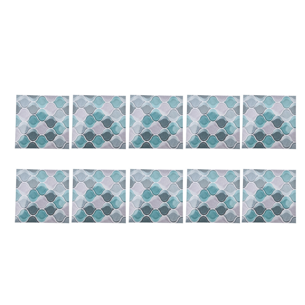 Peel And Stick Backsplash For Seamless Home Updates, 10Pcs, Comfortable Touch, Waterproof Heat Resistant Tiles, Convenient And Practical, Strong 9083649687000