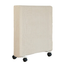 Elastic Polyester Heater Cover for Radiators and Electric Heaters Dust Proof Fabric Protective Cover in Green Beige Dark Gray Light Gray Sizes S M L