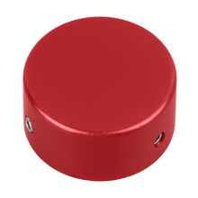 Guitar Effect Pedal Spike Topper Aluminum Foot Pedal Foot Red Cap