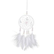 Guardián de los Dulces Sueños, Adorno de Pared de Diseño Nativo, Atrapasueños de Plumas Hechos a Mano para la Decoración del Automóvil, Regalo