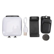 LED On-Camera Video Light with High CRI Rating, Bi-Color Temperature Range2500K-8500K, Dimmable Illumination Studio Light for DSLR Cameras GoPros