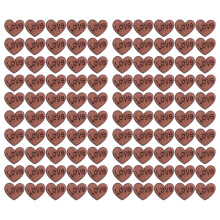Decorazioni da tavolo per matrimoni e anniversari, cornice portafoto a forma di cuore, puzzle con toppe dai colori vivaci, cuori rustici in legno per